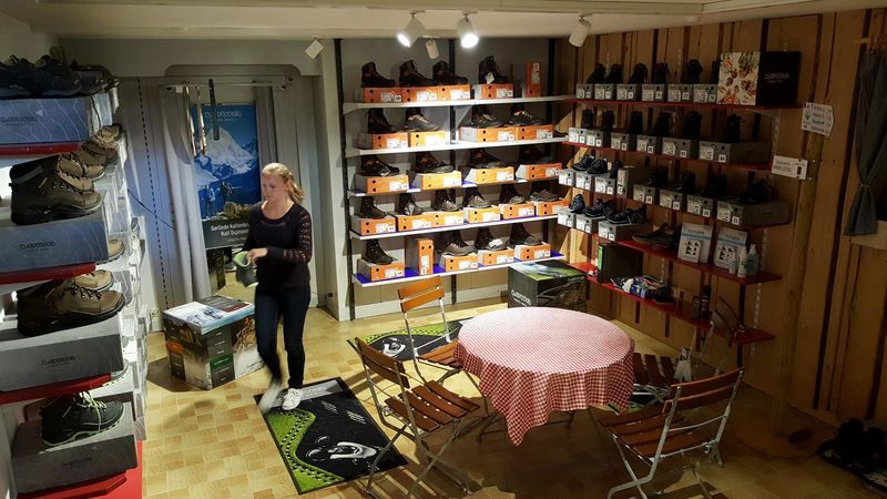 Innenansicht LOWA-Testcenter